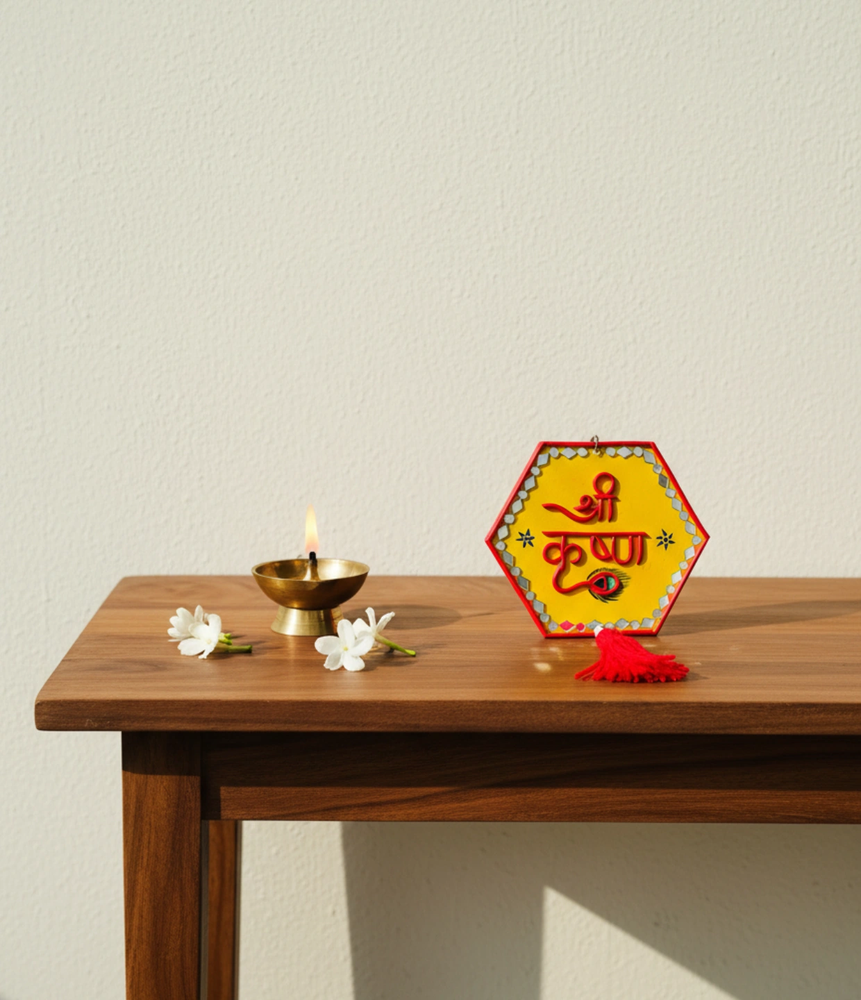 Shree Krishna Decorative Plate